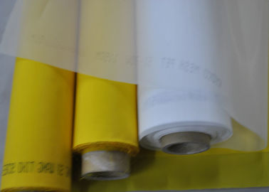China 55 Thread Diameter Polyester Printing Mesh 64 Count With Low Elasticity supplier