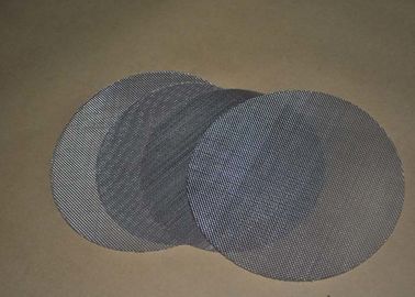 China Durable Round Stainless Steel Filter Disc , Custom Micron Mesh Filter supplier