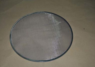 Closed Edge Wire Mesh Stainless Steel Filter Disc Round / Square , Hot Resistance