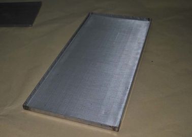 Closed Edge Wire Mesh Stainless Steel Filter Disc Round / Square , Hot Resistance