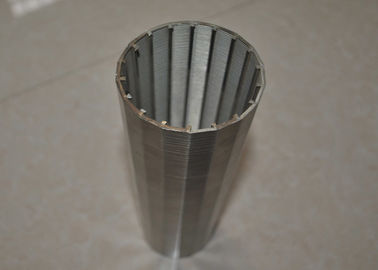China Wedge Wire Mesh Filter Screen Mesh Filter For Well Water , 304 Stainless Steel supplier