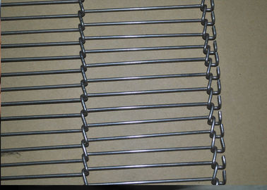 SS316 Ladder Metal Mesh Belt For Food Drying , Wire Mesh Conveyor Belt