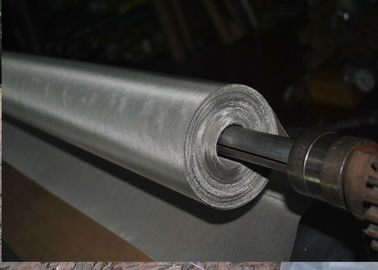 Stainless Steel Woven Wire Mesh Plain Weave For Screening / Sieving 30-70m/Roll