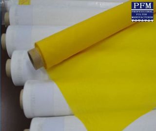 China 102&quot; Width White Polyester Printing Mesh With 100% Monofilament , High Tension supplier