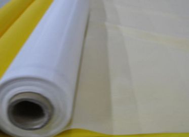 China 120 Inch 100% Polyester 47T - 55 Silk Screen Printing Mesh Food Grade supplier