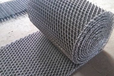 Rod Reinforced Metal Wire Mesh Conveyor Belt , Stainless Steel Mesh Conveyor Belt 