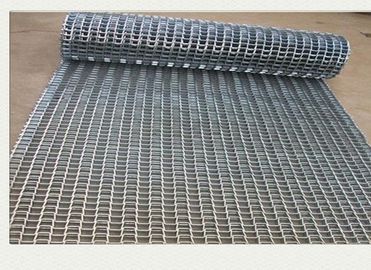 Stainless Steel Honeycomb Mesh Conveyor Belt / Flat Strip Belt Food Grade 