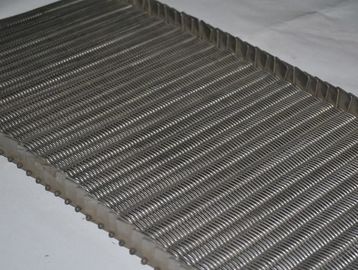 China Balance Spiral Wire Mesh Conveyor Belt Baffle For Cooling And Freezing supplier