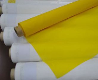 China White 65&quot; Polyester Printing Mesh 51 Micron 110T For  PCB / Glass , Eco Friendly supplier