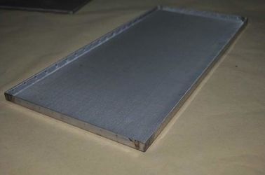 China Food Grade SS Oven Wire Mesh Tray For Food Baking , Polishing Processing supplier