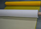 Yellow 50&quot; 72T - 55 Polyester Screen Printing Mesh For Textile Good Antistatic supplier
