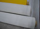 White Or Yellow 64T Polyester Screen Printing Mesh For Glass Printing supplier