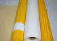 White / Yellow Monofilament Filter Cloth , Screen Mesh Fabric 258cm Width supplier