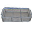 Stainless Steel Metal Wire Basket for fruit washing / frying /steaming supplier