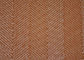 Durable Polyester Mesh Belt Desulfurization Filter Cloth Screen 27508 Brown Color supplier