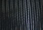 Black Anti UV Polyester Spiral Mesh Small Loop Weave Type , Long Life Time supplier