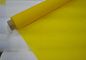 Yellow Polyester Printing Screen Mesh for Textile / Glass / PCB / Ceramic Printing supplier