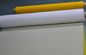 165T-31 Silk Screen Mesh Roll For PCB / Glass Printing , White / Yellow Color supplier