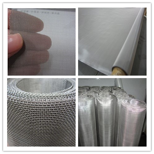 Wear Resistance Stainless Steel Woven Wire Mesh Plain Weave For Filtering