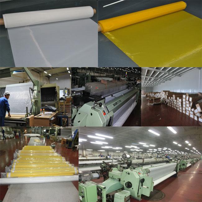 Low Elasticity 48T Polyester Screen Printing Mesh For Textile Printing