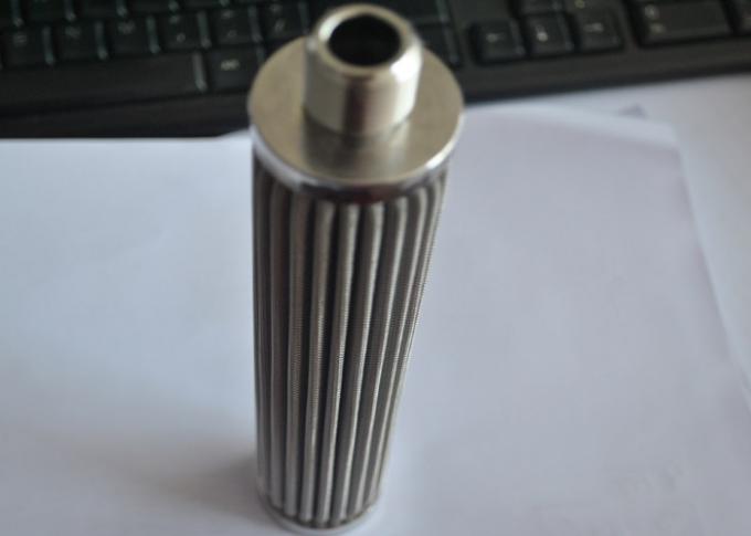 Sintered / Perforated Stainless Steel Mesh Filter Cartridge Stable Structure