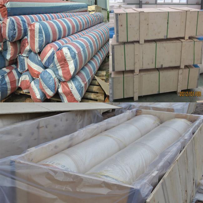 08552 0.55mm Polyester Mesh Belt Dryer Screen For Colliery , Plain Weave Type