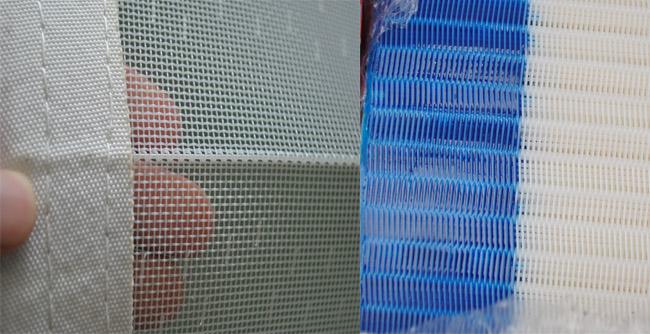 10 High Stretch Mesh Fabric , Polyester Dryer Screen For Mineral Separation