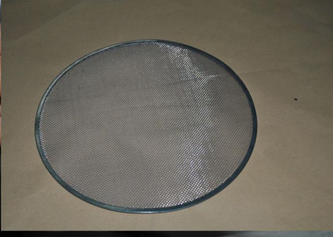 Round Shape Stainless Steel Mesh Screen Filter , High Tensile Strength