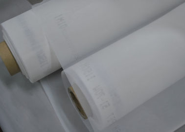 China White 87 Inch High Tension 150T Polyester Screen Printing Mesh For Printed Circuit Boards Printing supplier