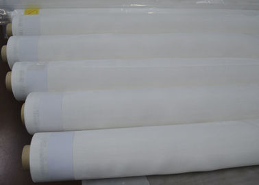 60 mikron 48 Thread 100T Polyester Printing Mesh Screen Untuk Printed Circuit Boards Printing