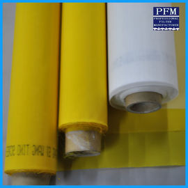 Polyester Screen Printing Mesh For Glass / Ceramic / PCB Printing 91 Micron 48 Thread 