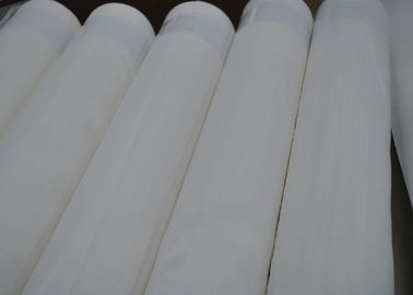 China Monofilament Silk Screen Printing Mesh 61T - 64 , 150 Mesh Screen Length Custom supplier