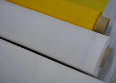 China FDA 100% Polyester Screen Printing Fabric Mesh 91 Micron , High Tension supplier