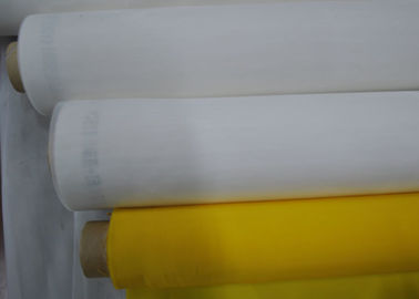 China 50 Inch Polyester Silk Screen Printing Mesh 60 Micron With 40 Thread Diameter supplier