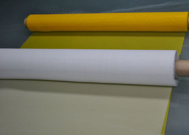 100% Monofilament Polyester Mesh For Textile Printing 120T - 34 White / Yellow Color