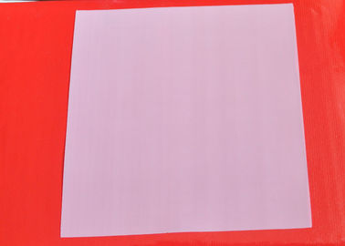 Putih / Kuning Polyester Silk Screen Printing Mesh, 300Mesh Polyester Bolting Cloth