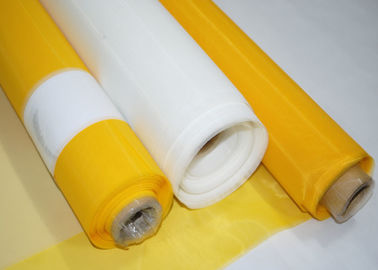 China High Durability Polyester Screen Mesh Fabric , 305 Mesh Count Silk Screen Fabric supplier