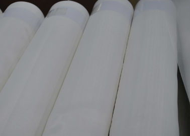 90 Micron Nylon Filter Mesh Fabric Monofilamen Untuk Solid Filteration White Color