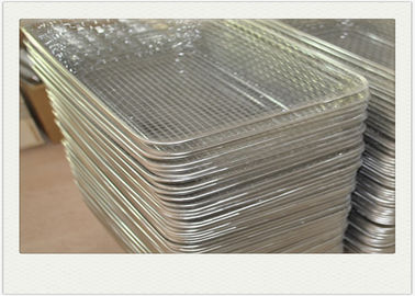 Stainless Steel Wire Mesh Baskets Untuk Disinfeksi Medis / Disinfeksi Medis