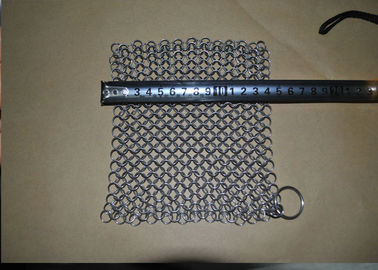 Keuken 304 de Gaszuiveraar van Roestvrij staalchainmail/de Gaszuiveraar van het Draadnetwerk voor Cookware