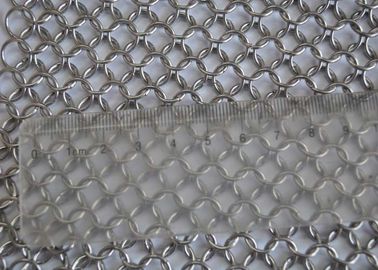 Polishing Surface Stainless Steel Pot Scrubber , Wire Mesh Scrubber For Casseroles