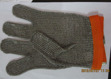 Safety Chain Mail Steel Mesh Cutting Gloves High Strength Butcher / Kitchen 