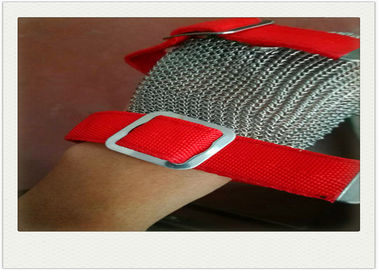 Cut Resistant Stainless Steel Gloves Metal Welded For meat industry