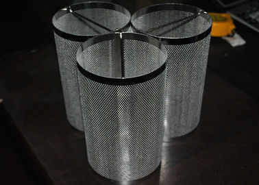 Aviation / Nuclear Industry Stainless Steel Mesh Filter Cartridge Durable With Shape Custom