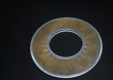 Durable Round Stainless Steel Filter Disc , Custom Micron Mesh Filter