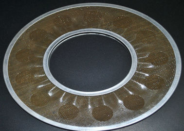 Brass Wire Mesh Filter Disc yang Mendukung Penyaringan, Tahan Korosi