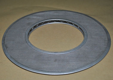 Annular Shape SS Metal Gauze Filter Screen Edge Diperlakukan Untuk Pemisahan Dan Penyaringan