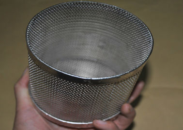 Sintered / Perforated Stainless Steel Mesh Filter Cartridge Stable Structure