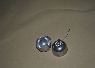 Lightweight stainless steel air filter Tea Ball With Corrosion Resistant , Halogen Material