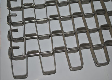 Sabuk Ban Belt Stainless Steel Mesh Conveyor Untuk Baking Wear Resistance